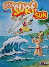 BANDE DESSINÉE SEA SURF AND