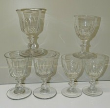 -6 VERRES LOUIS PHILIPPE VERRE