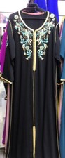 caftan marocain brode et
