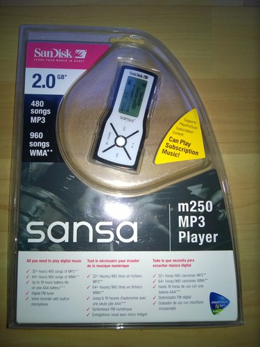 Sandisk sansa m250 - sandisk, mp3