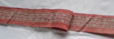Galon - Bordure tissus Fortuny  Venise - Vintage - 11 m 69  X 5 cm