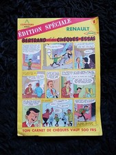 ANCIENNE PUBLICITÉ JEU CONCOURS RENAULT PUZZLE DAUPHINE JUNIOR BD CHÈQUES-ESSAI