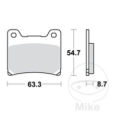 TRW Plaquettes de frein