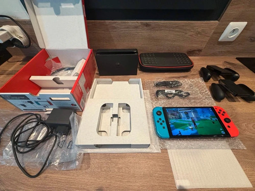 Nintendo switch oled rouge - nintendo,