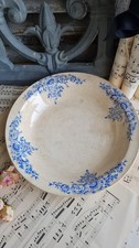 ANCIEN PLAT ROND CREUX TERRE
