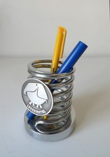 PORTE STYLO RESORT en METAL CHROME DESIGN dlg Mangiarotti ANNEE 70 VINTAGE 1970