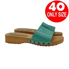 Mules Femme En Vrai Bois Avec