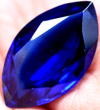 Naturel 14.50 CT Violet Bleu D