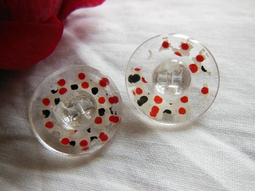 Duo boutons anciens - , en