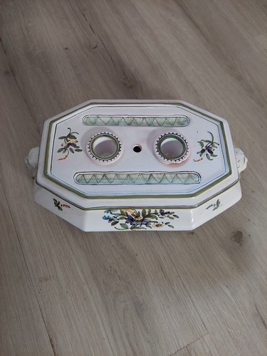 Encrier faience moustiers - faience,