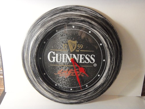 Guinness beer wall clock - wall,