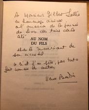 1961 HERVE BAZIN AU NOM DU FILS LIVRE *JOLI ENVOI+ SIGNATURE* ACADEMIE GONCOURT