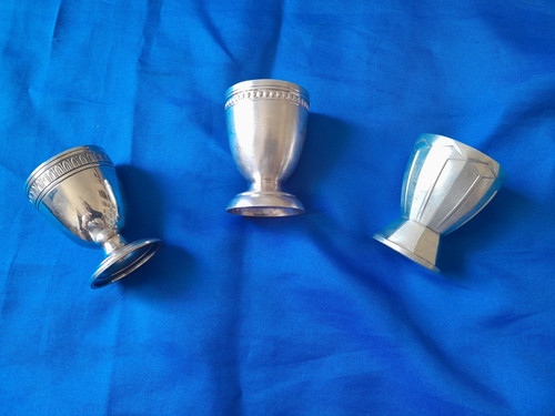 Coquetiers christofle métal - 3,