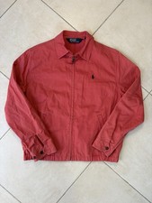 Coral Red Harrington Jacket