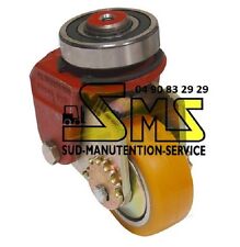 ROUE PIVOT STABILISATEUR COMPLET LINDE FENWICK T16 T18 T20 T 16 18 20 N°360