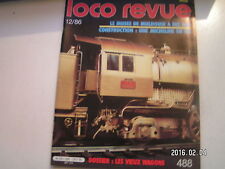 **c Loco revue n°488 Fulgurex 141-R en N / Wagons en O / Une Halle en O