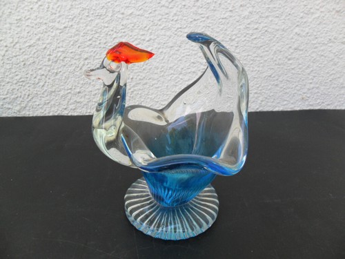 Oiseau verre colore de - verre,
