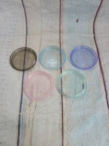 Lot tupperware coasters - of,