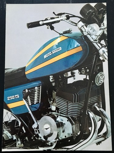 Depliant brochure moto guzzi - depliant,