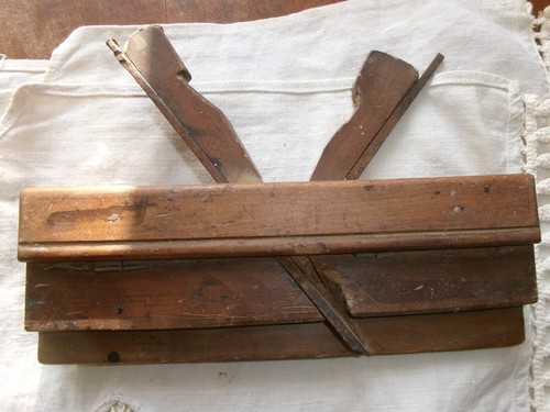 Ancien rabot bois à - ancien,