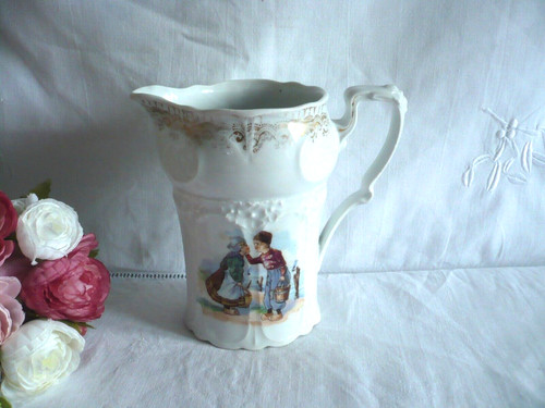 Ancien pot lait crémier - à,
