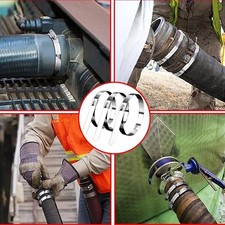 100x Serre-câbles acier