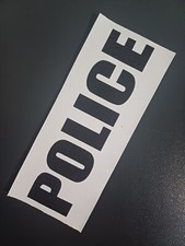 dossard POLICE Fixation velcro