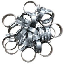 COLLIERS DE SERRAGE DURITE TUYAU INOX A4 AISI316 MARIN W5 LARGE 12 MM - Serrage