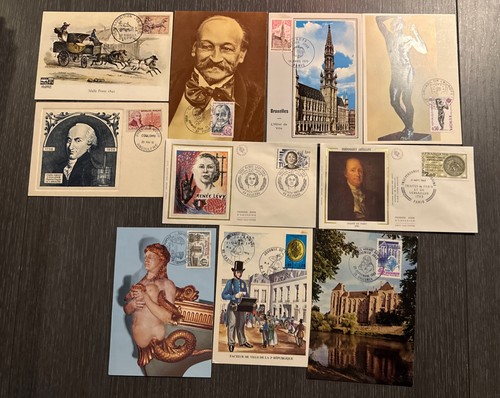 Timbre france lot fdc - 10,