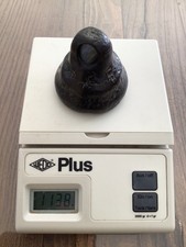 TRES ANCIEN CONTREPOIDS BALANCE ROMAINE FORME CLOCHE A BELIERE : 1.138 KGS