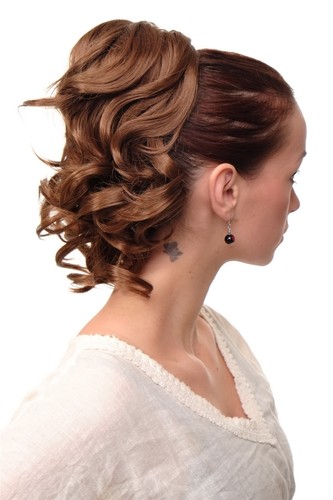 Postiche tresse ondulée mi - postiche,