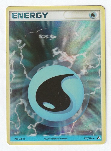Carte pokemon energy eau - carte,