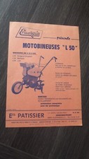 CATALOGUE/BROCHURE MOTOBINEUSES ENERGIC L 50