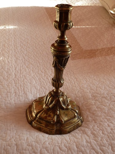 Flambeau bougeoir style louis - ,
