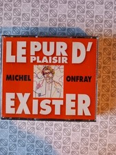 MICHEL ONFRAY Le pur plaisir d'exister PHILOSOPHIE en 3 CD
