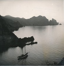 CORSE c. 1940 - Voilier dans la Baie d'Elbo - C104