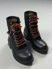 Chaussures bottes motardes Harley Davidson vintage en cuir pour femmes pointu...