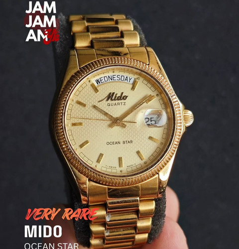 Rare montre mido president - rare,