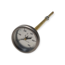 THERMOMÈTRE FOUR À BOIS À