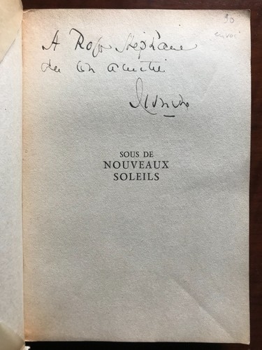 Sous nouveaux soleils - de,