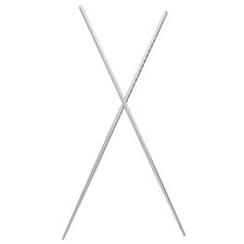  Baguette Chinoise Inox Baguettes En Acier Inoxydable De Collation