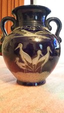 Vase grès émaillé alsace - grès,