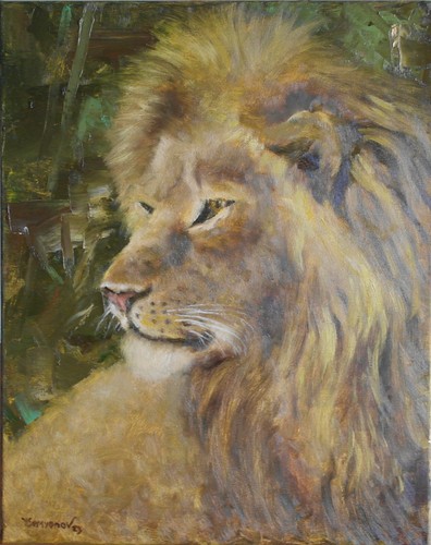 Tableau original huile - , toile
