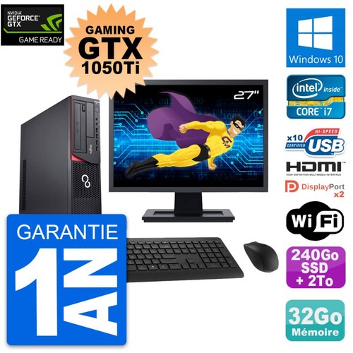 Fujitsu e920 gaming - pc, 27"