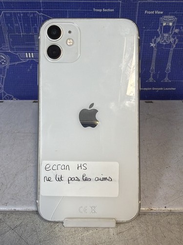 Iphone blanc écran ne - écran, hs