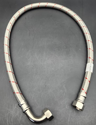 Flexible tressé coudé inox - tressé,