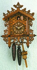 Pendule à coucou Motif gare