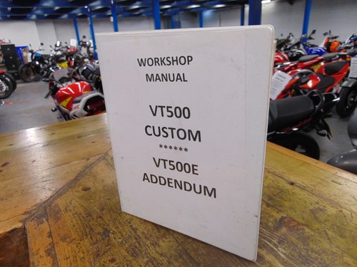 Honda vt500e genuine - honda,