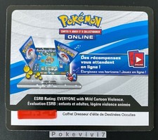 x1 Code Online TCG Pokemon - Coffret Dresseur d'élite de Destinées Occultes