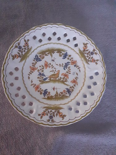 Assiette décorative ajourée - décorative,